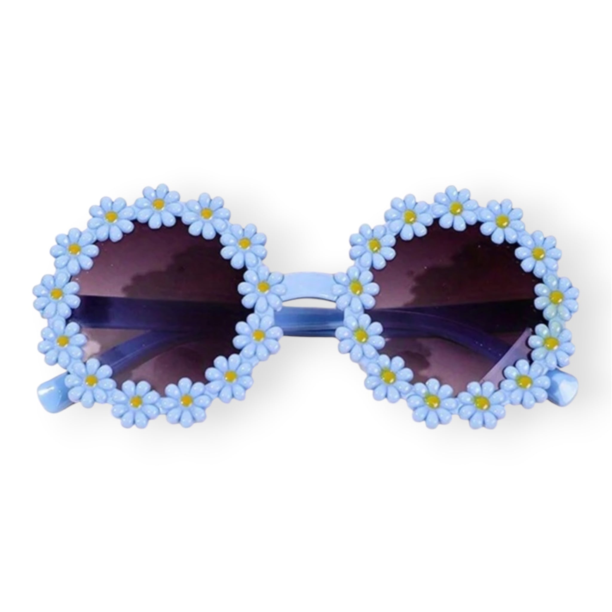 Lentes de Rol Redondos con Margaritas