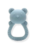 Mordedor Osito con Sonajero Azul Bebe