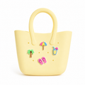 Mini Cartera de Silicon Pines Amarillo Pastel