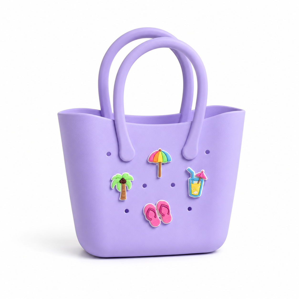 Mini Cartera de Silicon Pines Lila