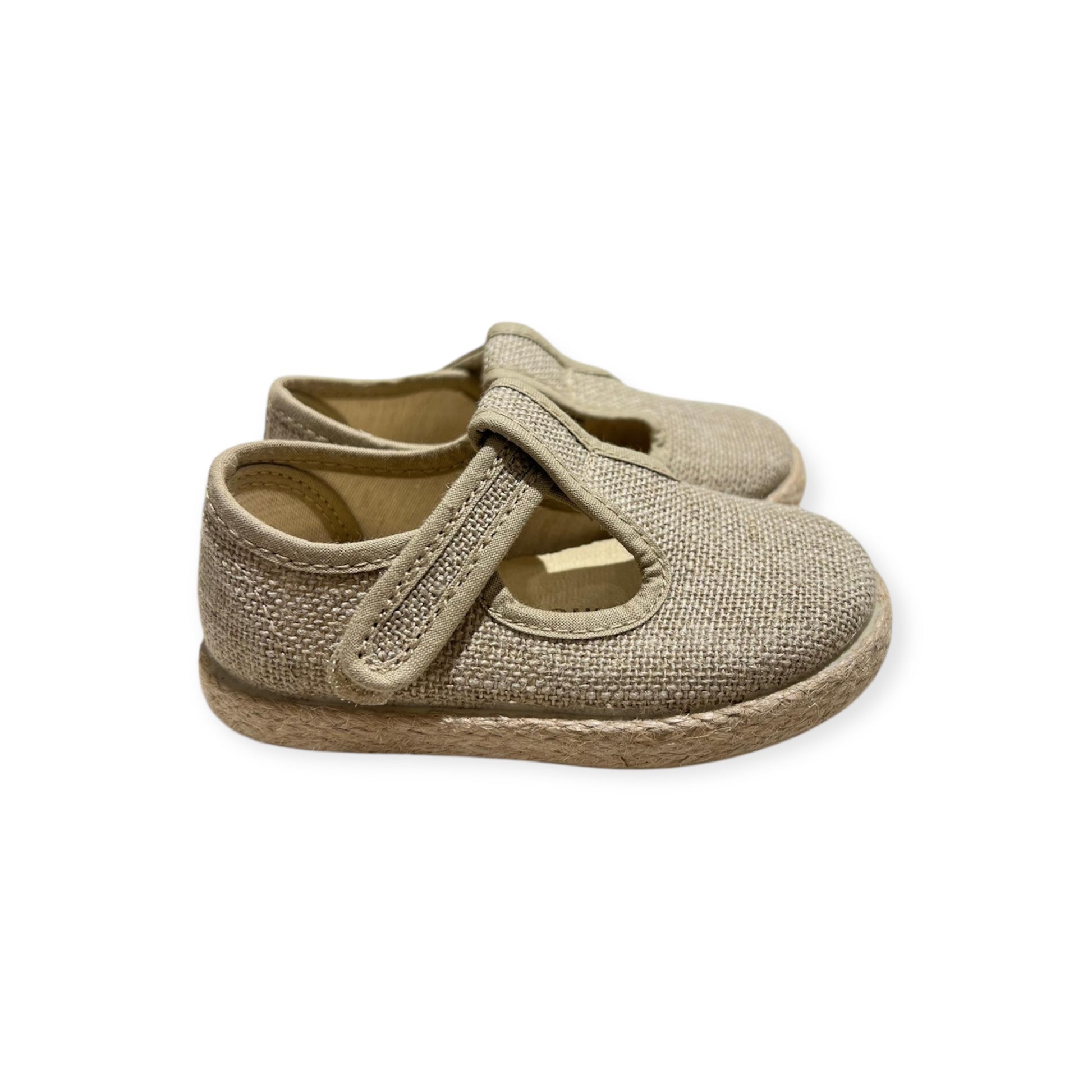 Pepitos de Lino con Suela de Yute Lino