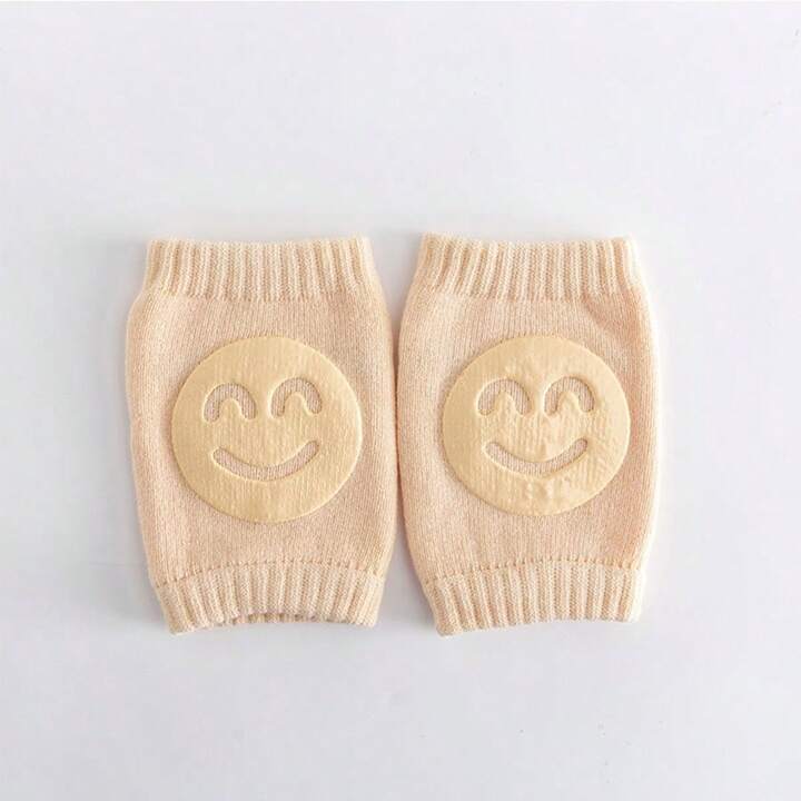 Beige Baby Knee Pads