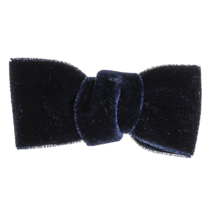 Pinza de Lazo Mediano en Terciopelo Marino