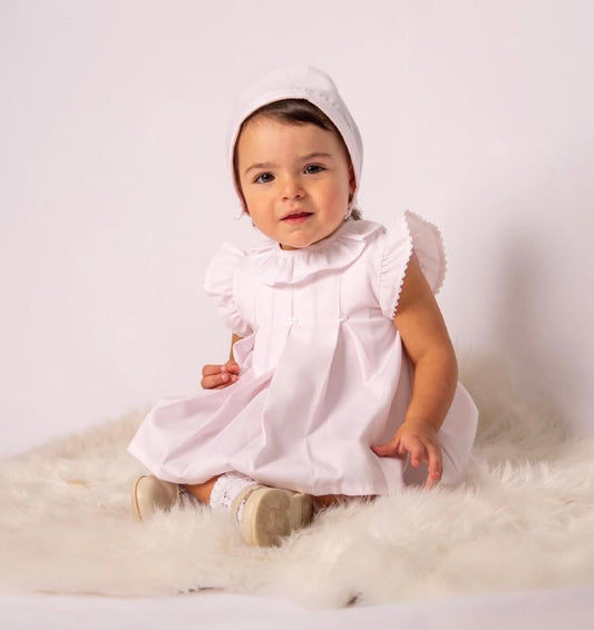 Jesusito Rosa Bebe con Cubre Panal y Capota