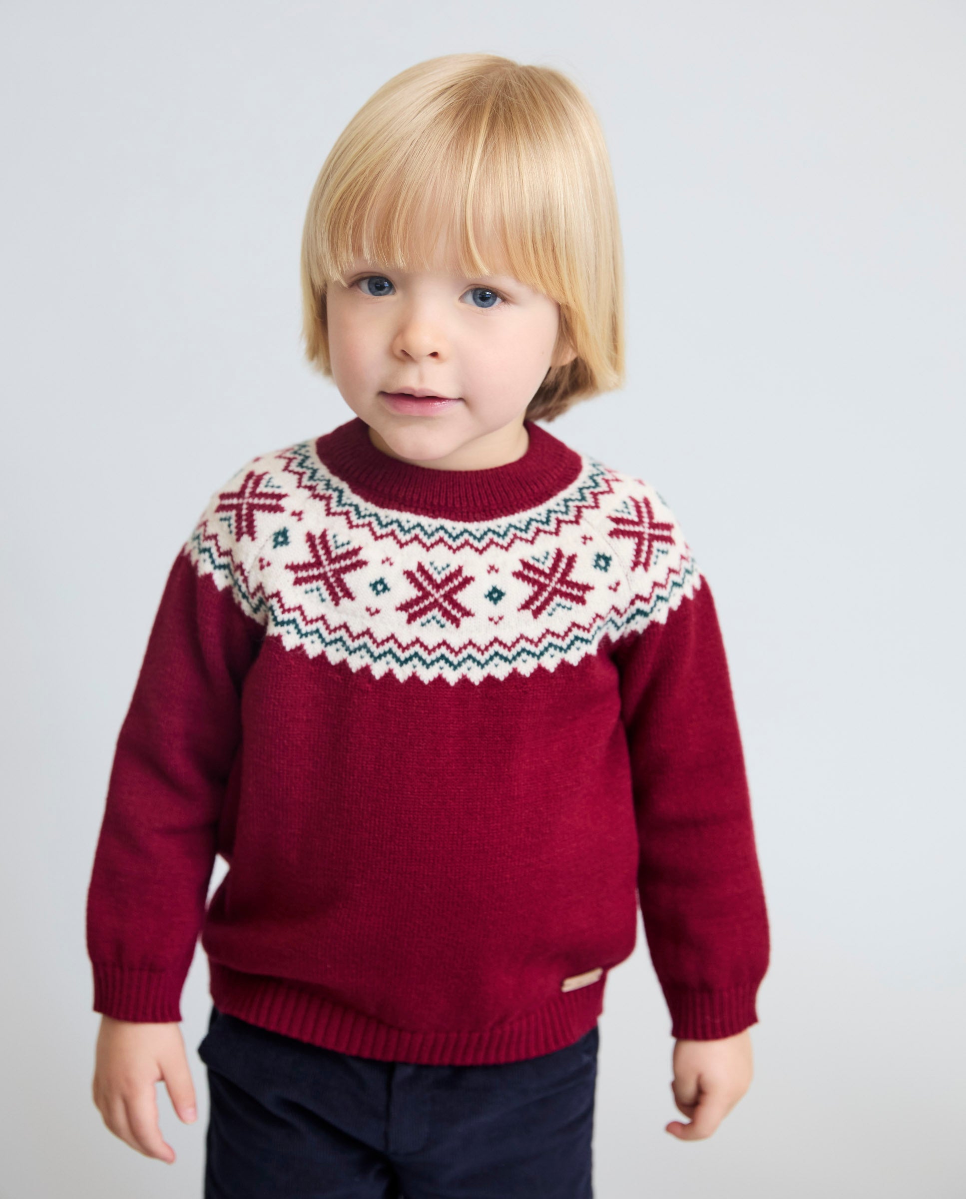 Jersey Navideño Burdeos