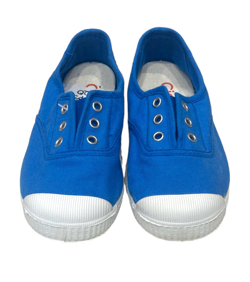 Bambas Sin Trenzas Azul Rey