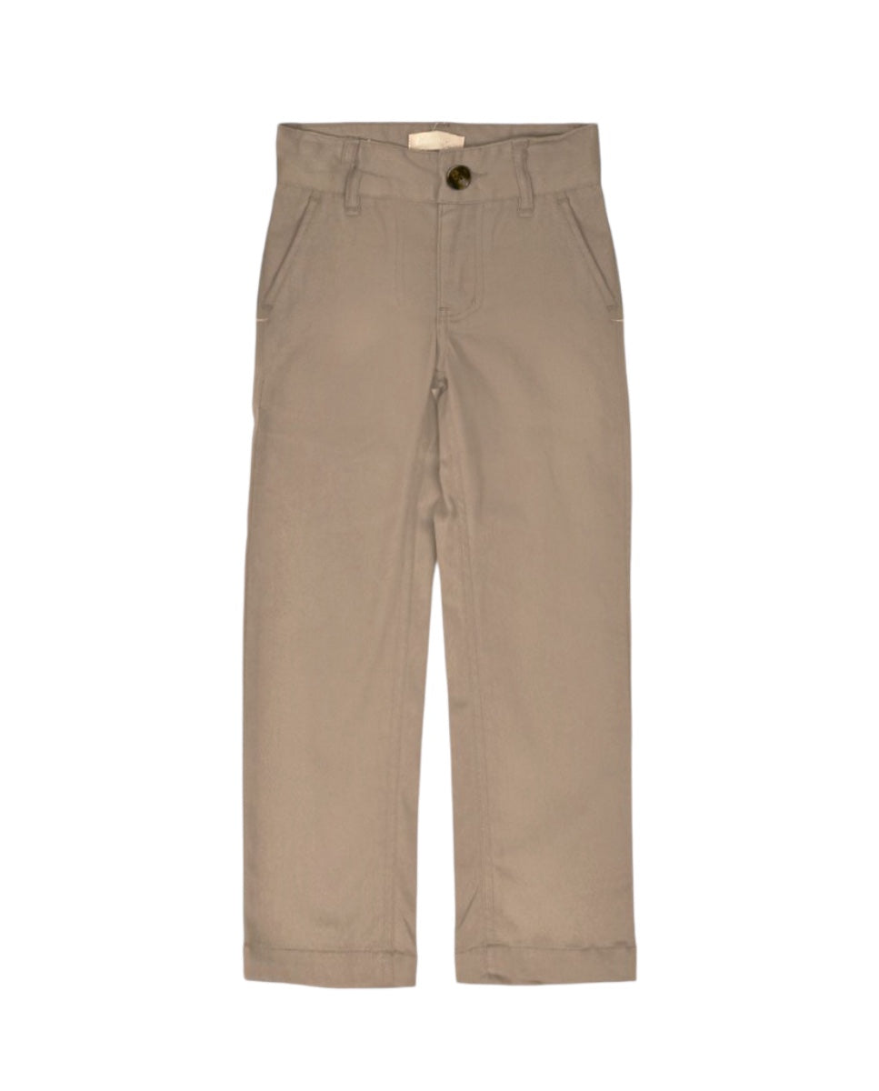 Pantalón Sarga Piedra