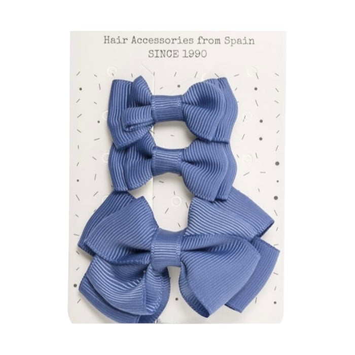 Tripack de Lazos Azul Francia