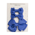 Tripack de Lazos Azul Rey