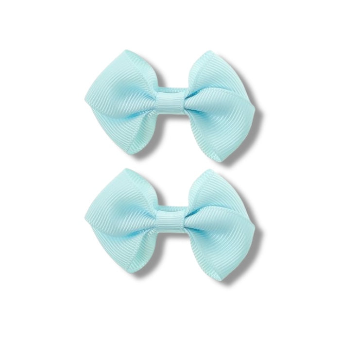 Par de Pinzas de Lazo Azul Bebe