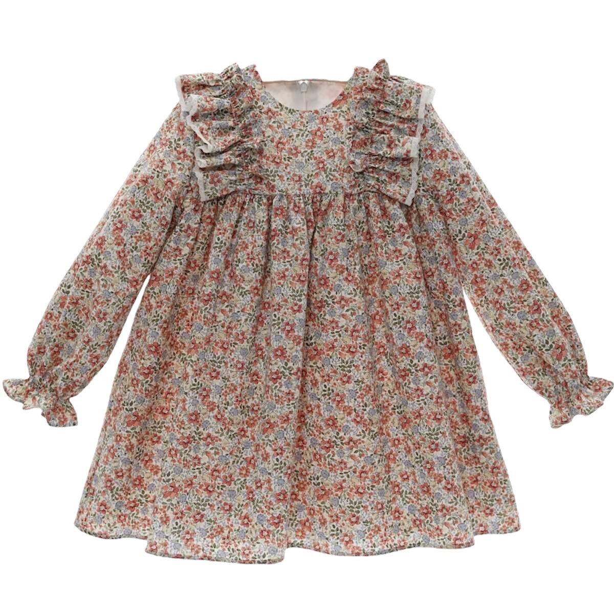 Vestido Estampado Floral Colección Bordados
