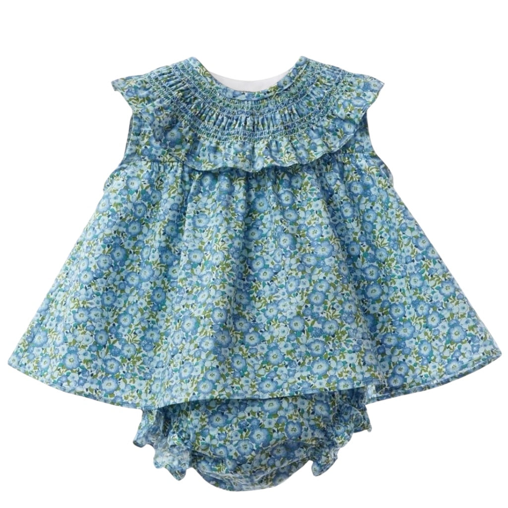 Jesusito Maxi Cuello Nido de Abeja Azul Colección Ravena