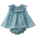 Jesusito Maxi Cuello Nido de Abeja Azul Colección Ravena