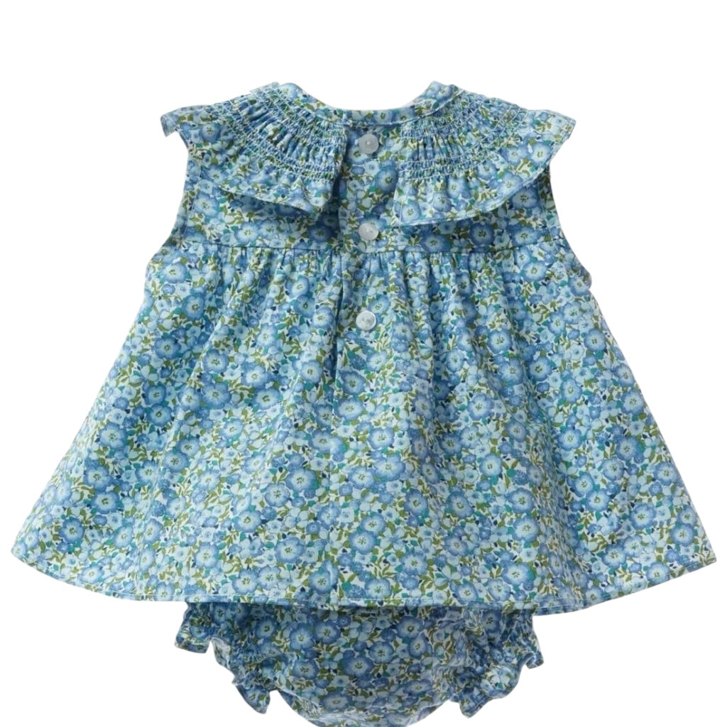 Jesusito Maxi Cuello Nido de Abeja Azul Colección Ravena