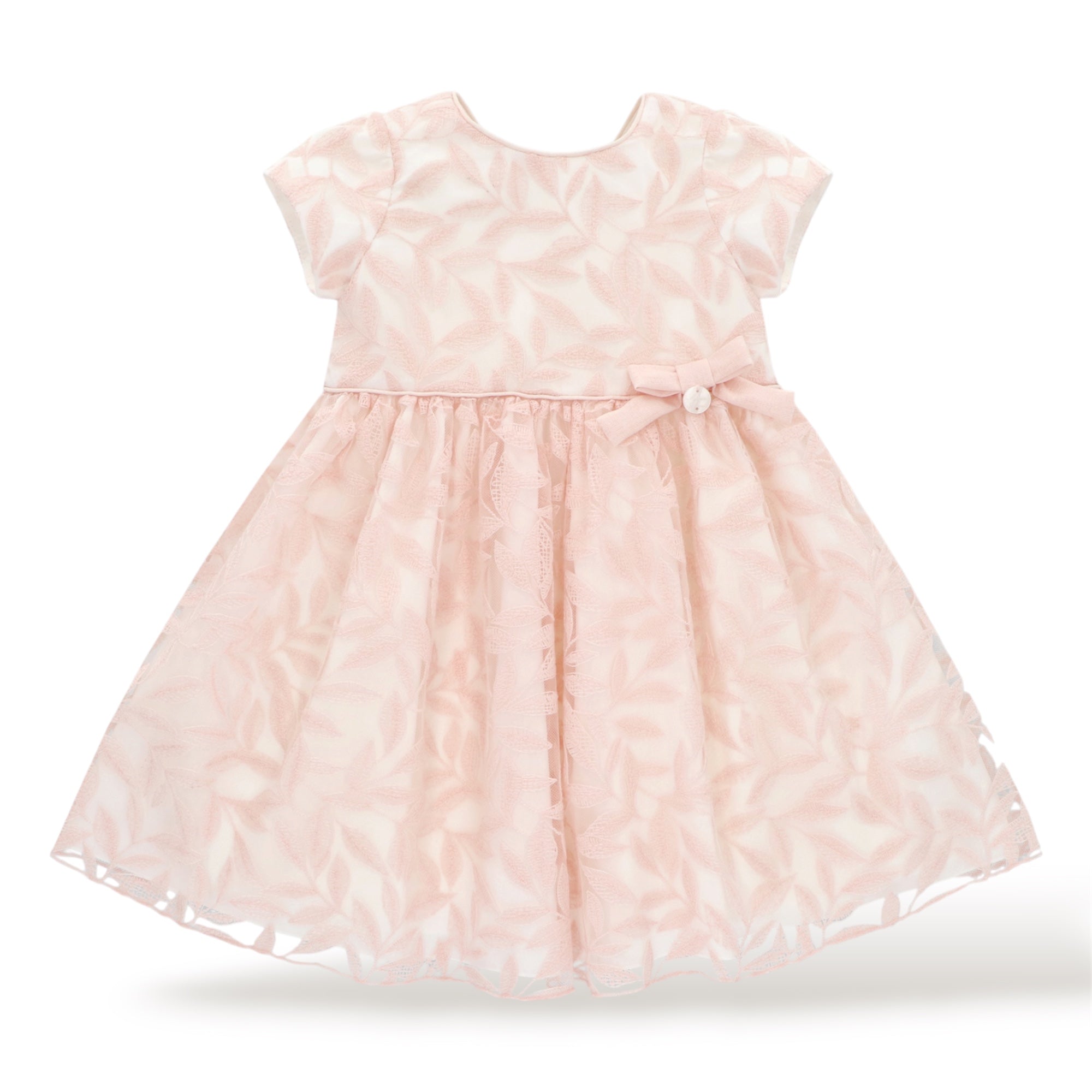 Vestido Blonda Rosa Colección Calgary