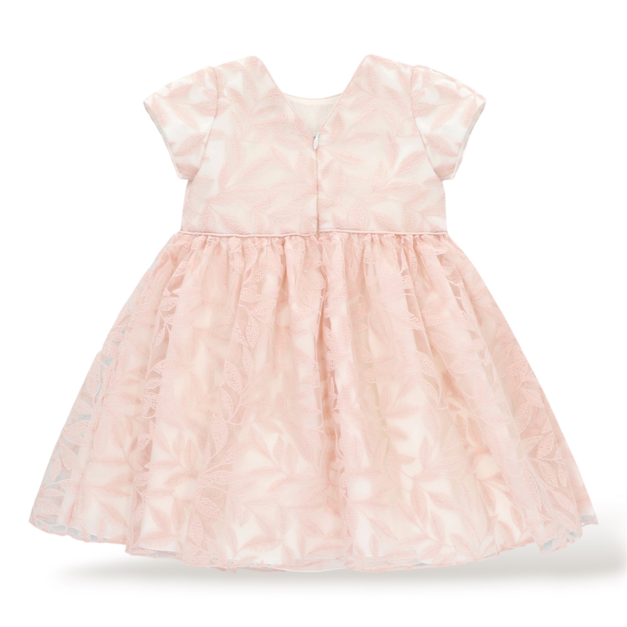 Vestido Blonda Rosa Colección Calgary