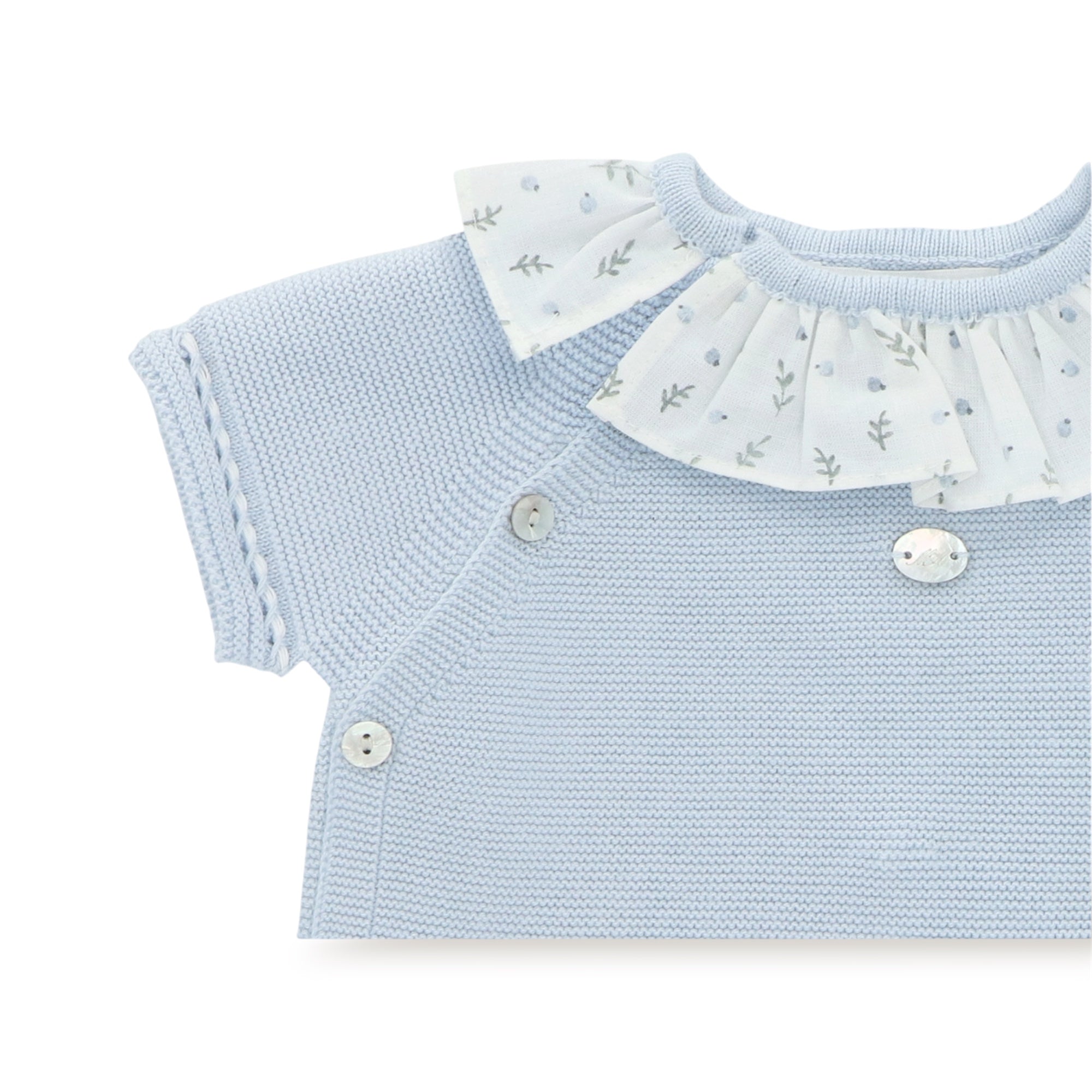 Conjunto de Punto Azul Empolvado Coleccion Ottawa