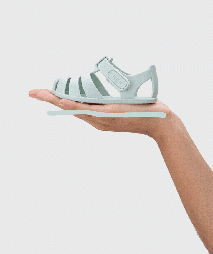 Cangrejeras Barefoot Menta