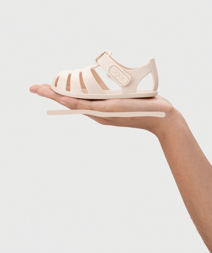 Cangrejeras Barefoot Marfil