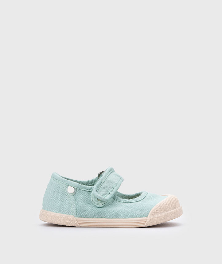 Merceditas de Lona Menta Barefoot