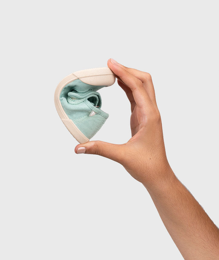Merceditas de Lona Barefoot Menta