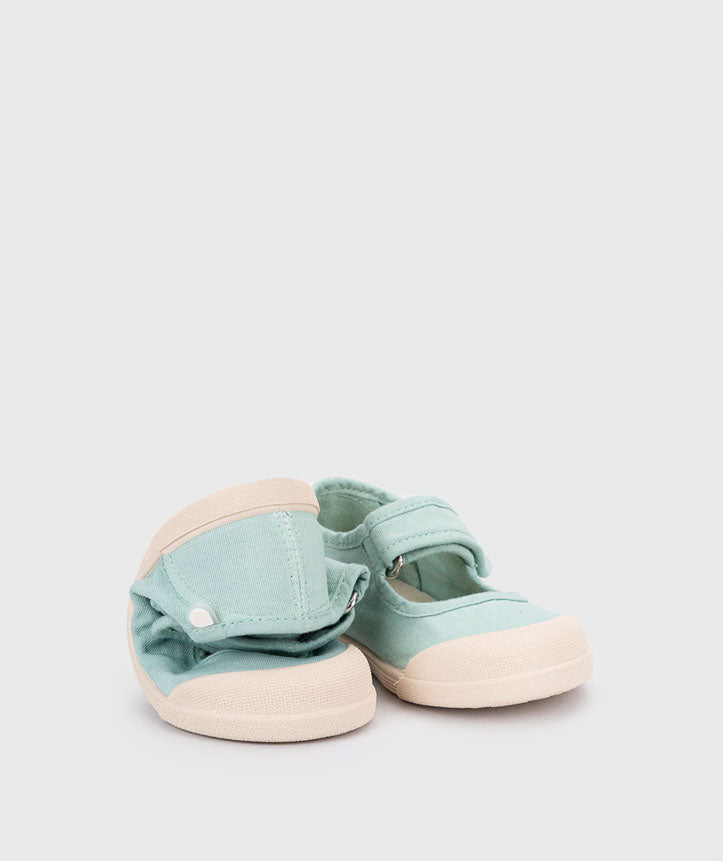 Merceditas de Lona Menta Barefoot