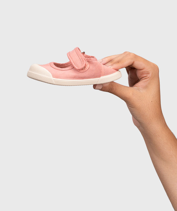 Merceditas de Lona Barefoot Rosa