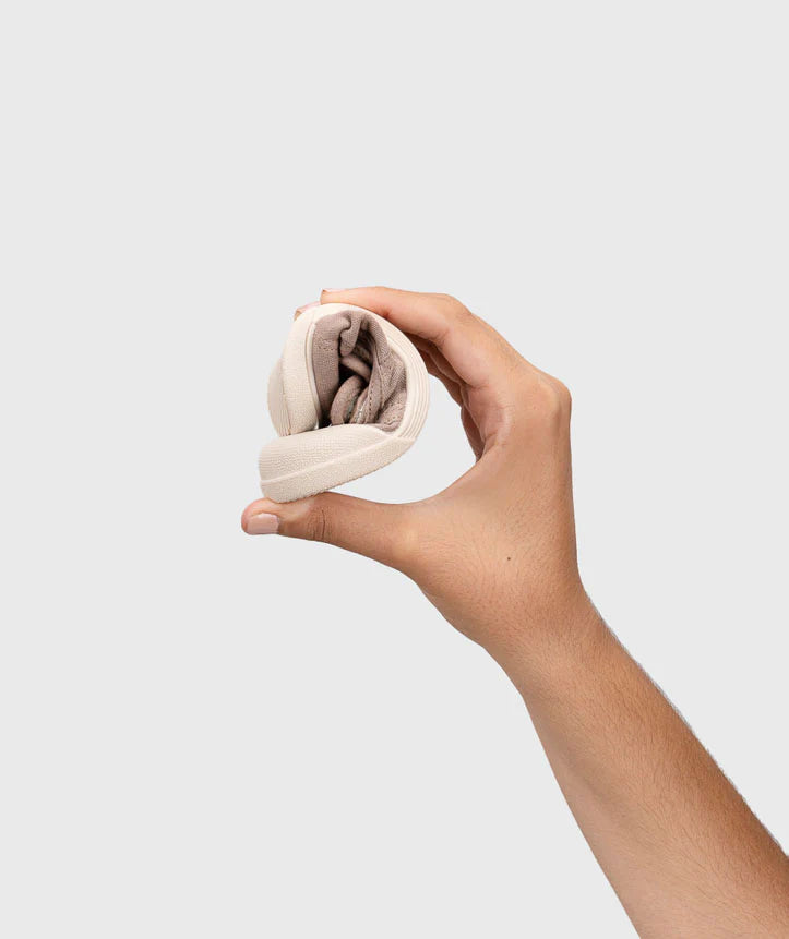 Zapato Lona Cacao con Cierre Magico