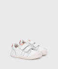 Tennis de Piel Barefoot Blancos con Rosa