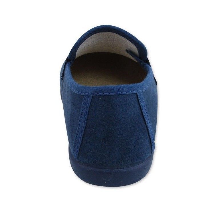 Mocasin de Gamuza Marino