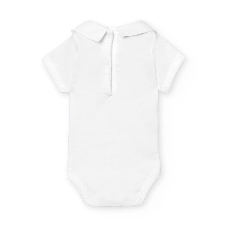 Body Manga Larga Cuello Polo