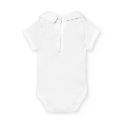 Body Manga Larga Cuello Polo
