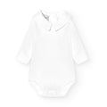 Body Manga Larga Cuello Polo
