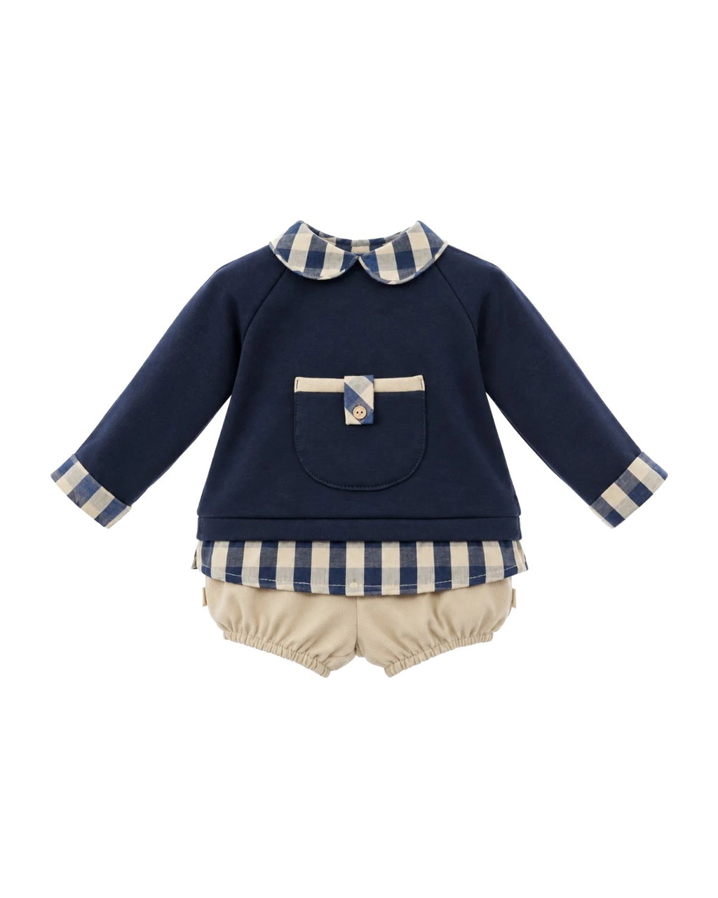 Conjunto Baby Camelia Náutico - vista delantera