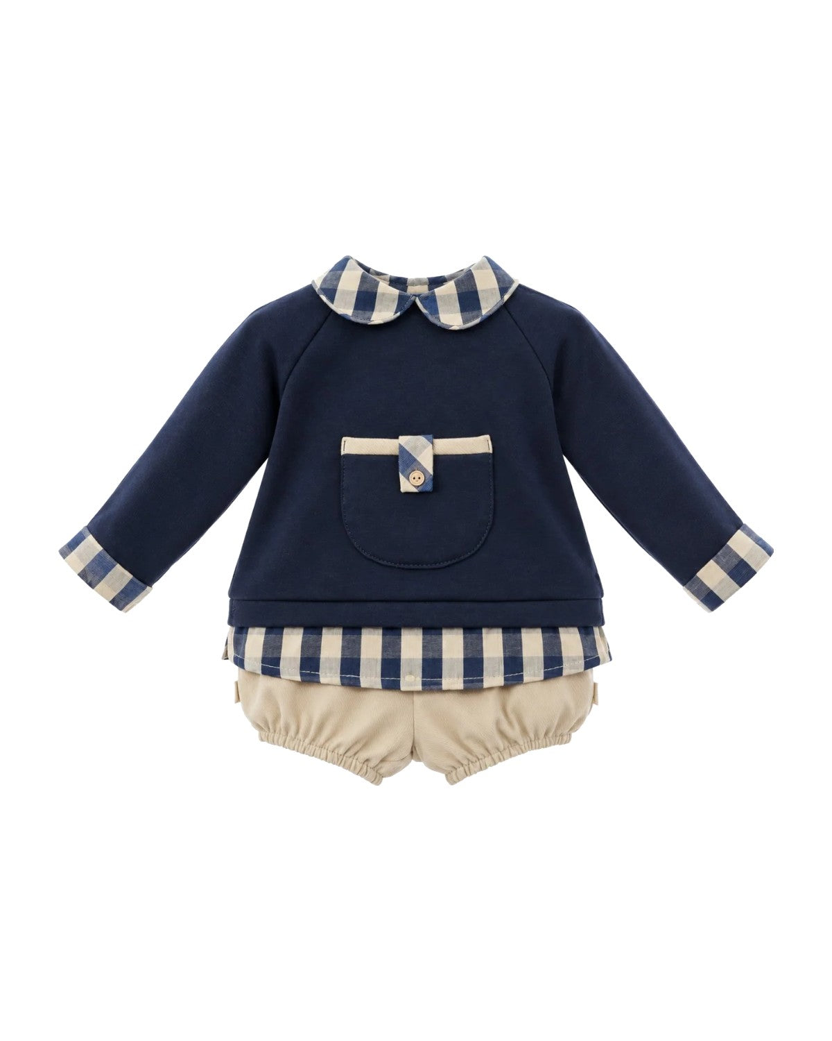 Conjunto Baby Camelia Náutico - vista delantera