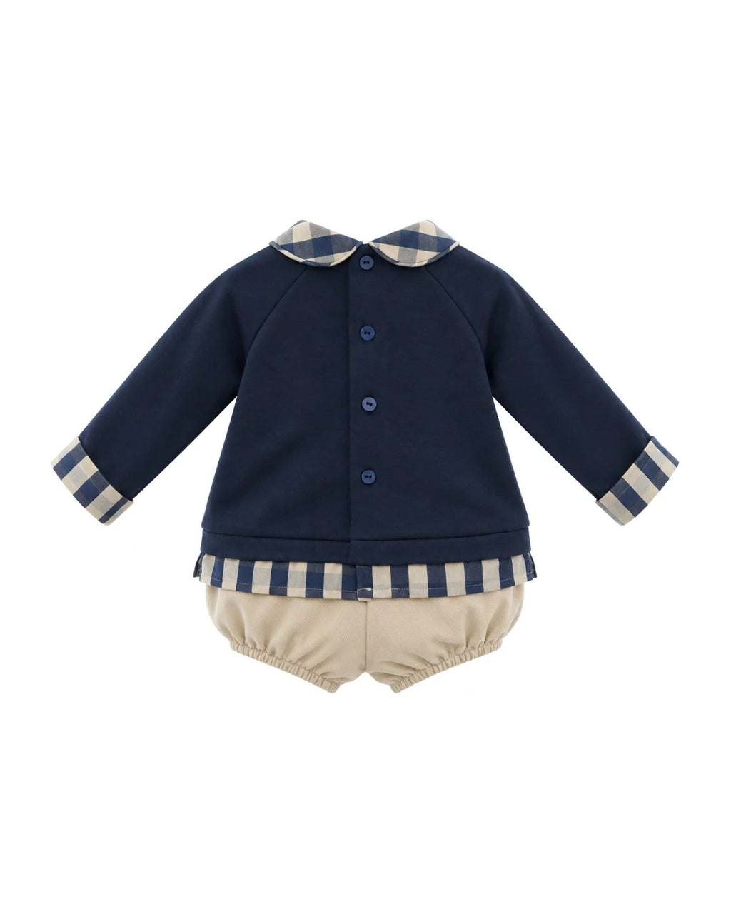Conjunto Baby Camelia Náutico - vista trasera