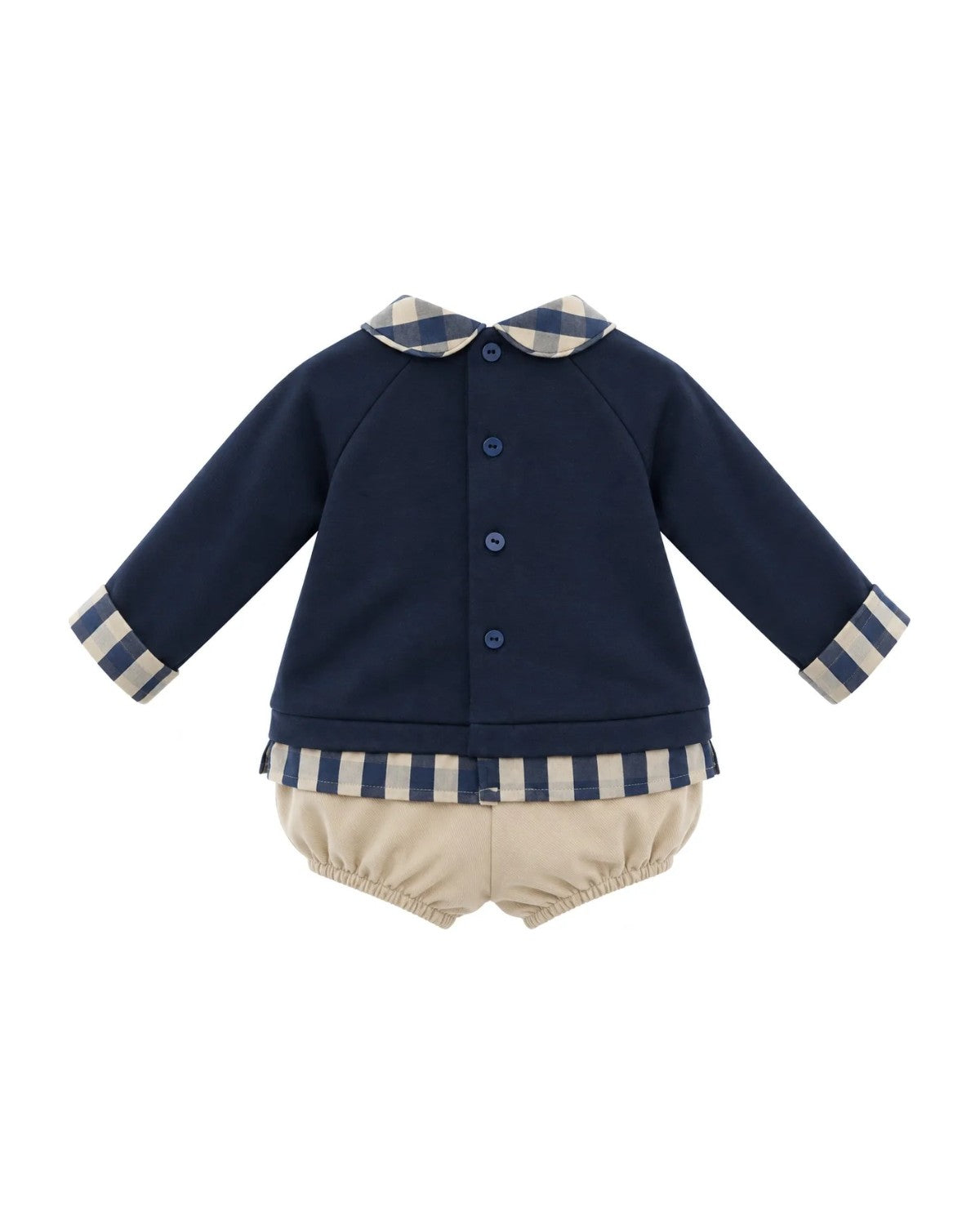 Conjunto Baby Camelia Náutico - vista trasera