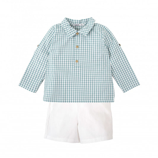 Conjunto de Bermuda Manga Larga Brisa