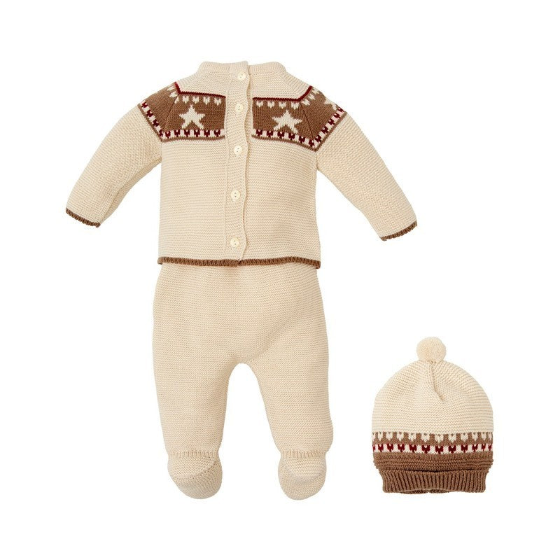 Conjunto Tejido Navideño Secuoya