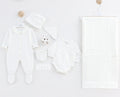 Set de Nacimiento Bebe Niña Blanco