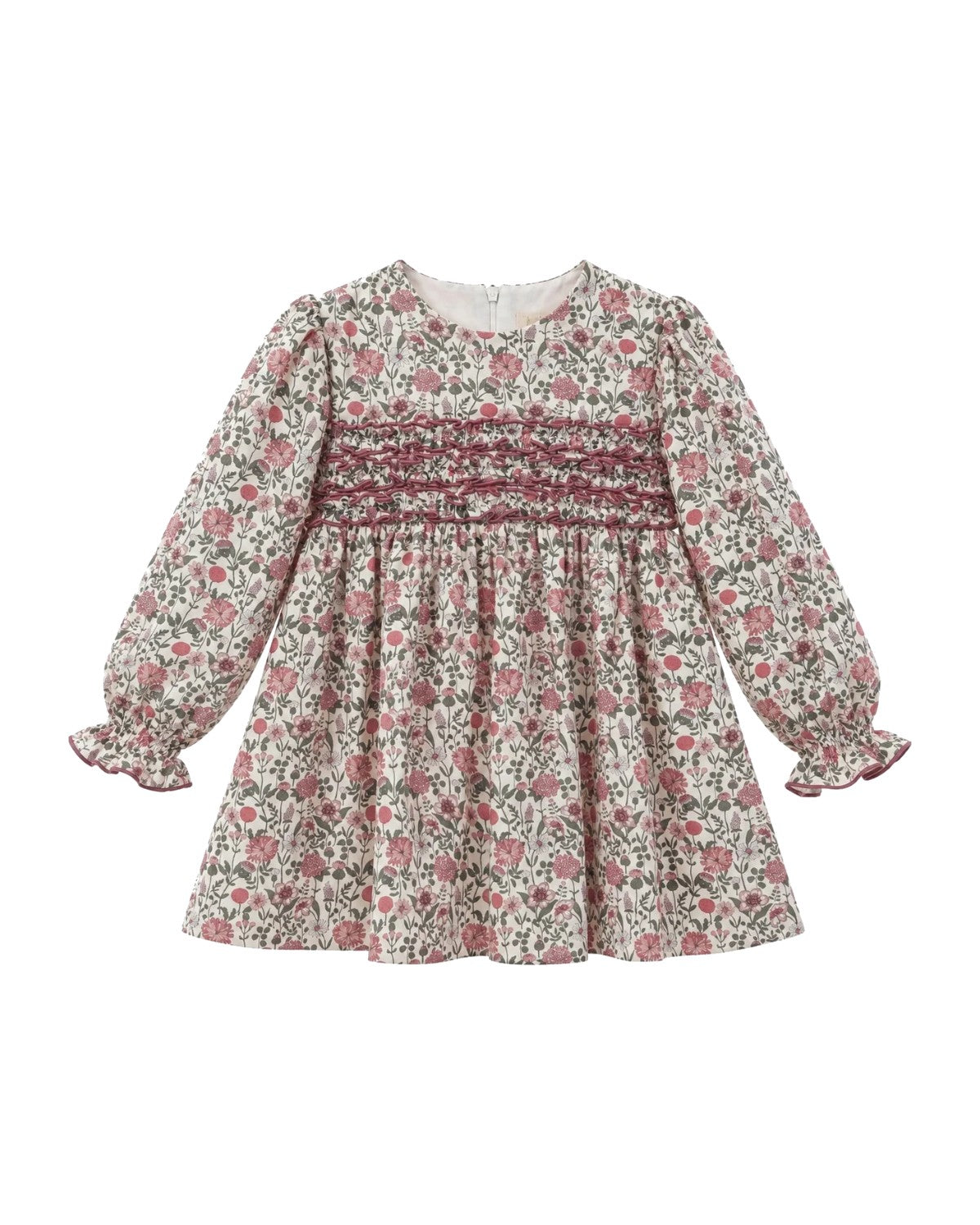 Vestido Infantil Aurora Buganvilla - vista delantera