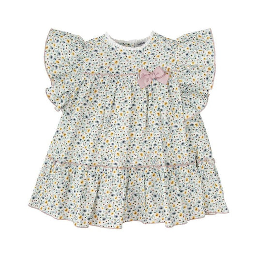Vestido Estampado con Lazo Duende