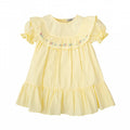 Vestido Amarillo Bordado Aurora