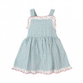 Vestido de Cuadros con Tirantes Brisa