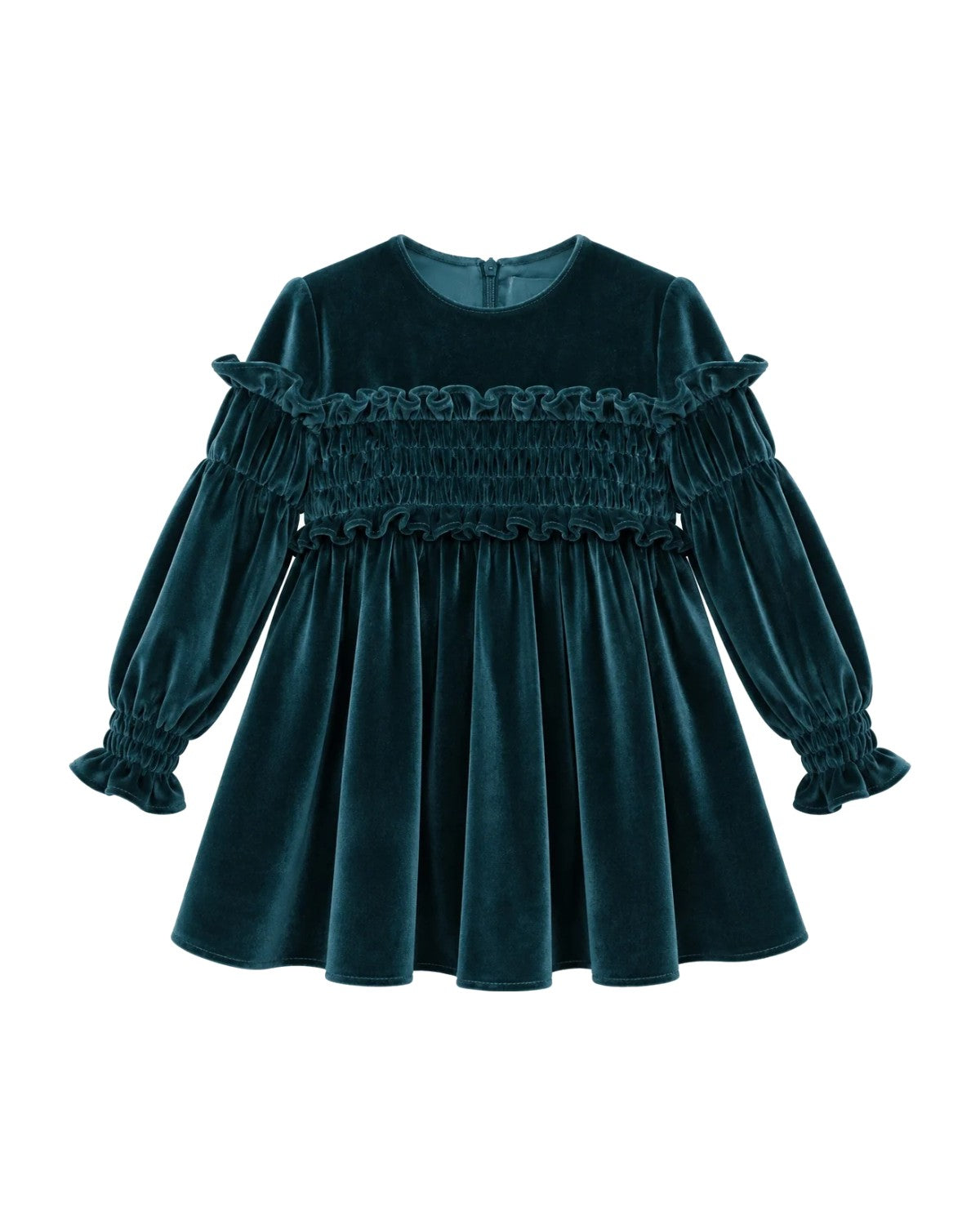 Vestido Infantil Pascua Azul - vista delantera