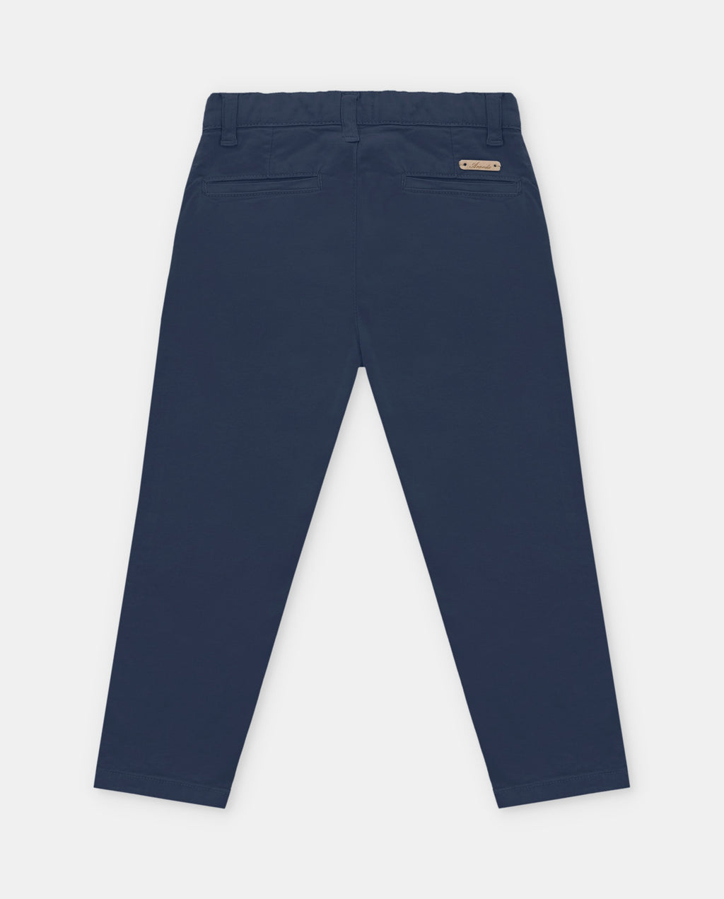 Pantalon Chino Sarga Marino Coleccion Caravia