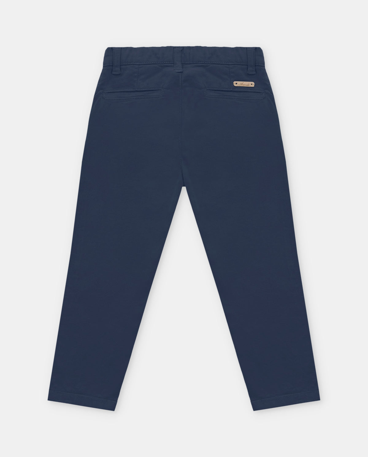 Pantalon Chino Sarga Marino Coleccion Caravia