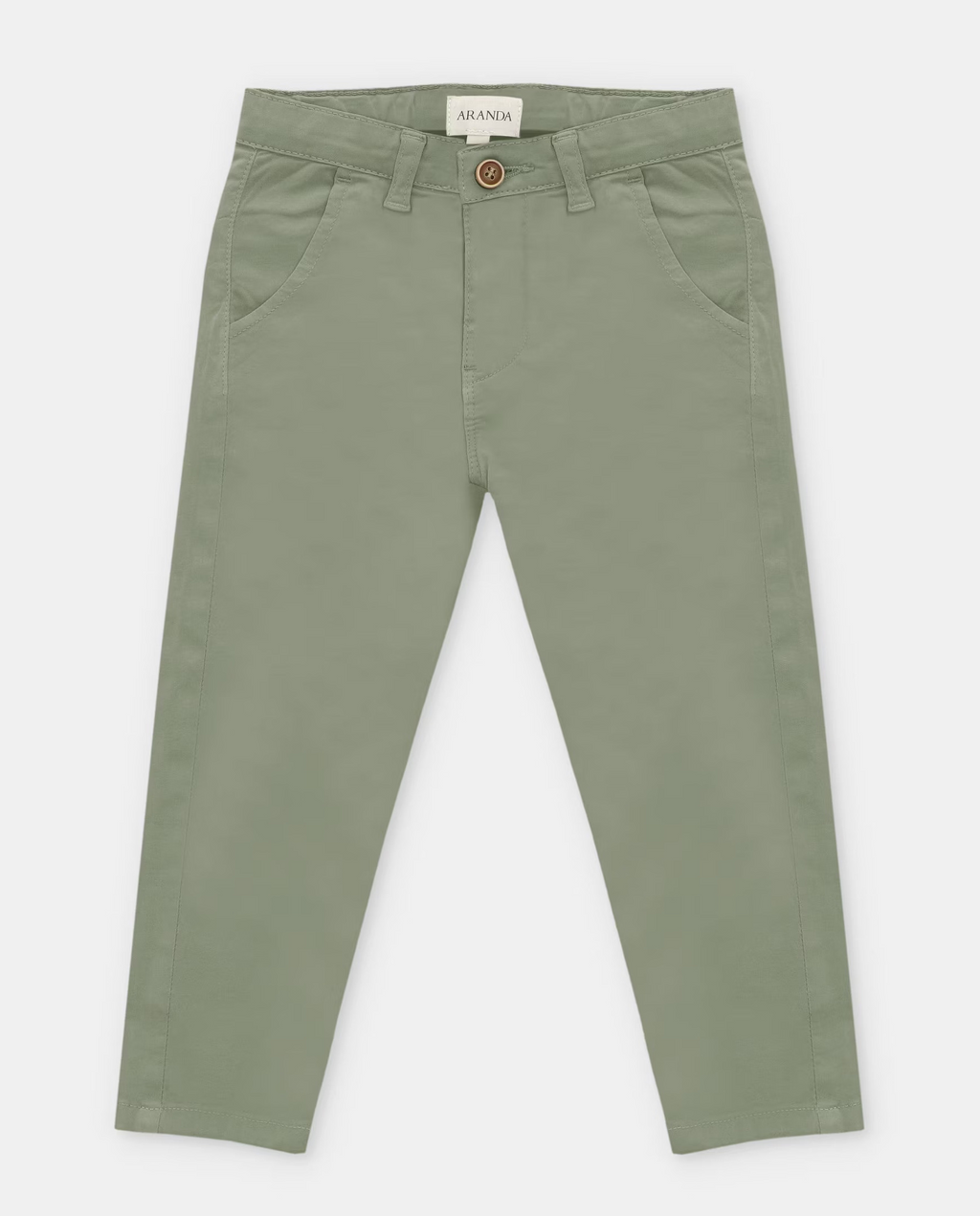 Pantalon Chino Sarga Khaki Coleccion Caravia