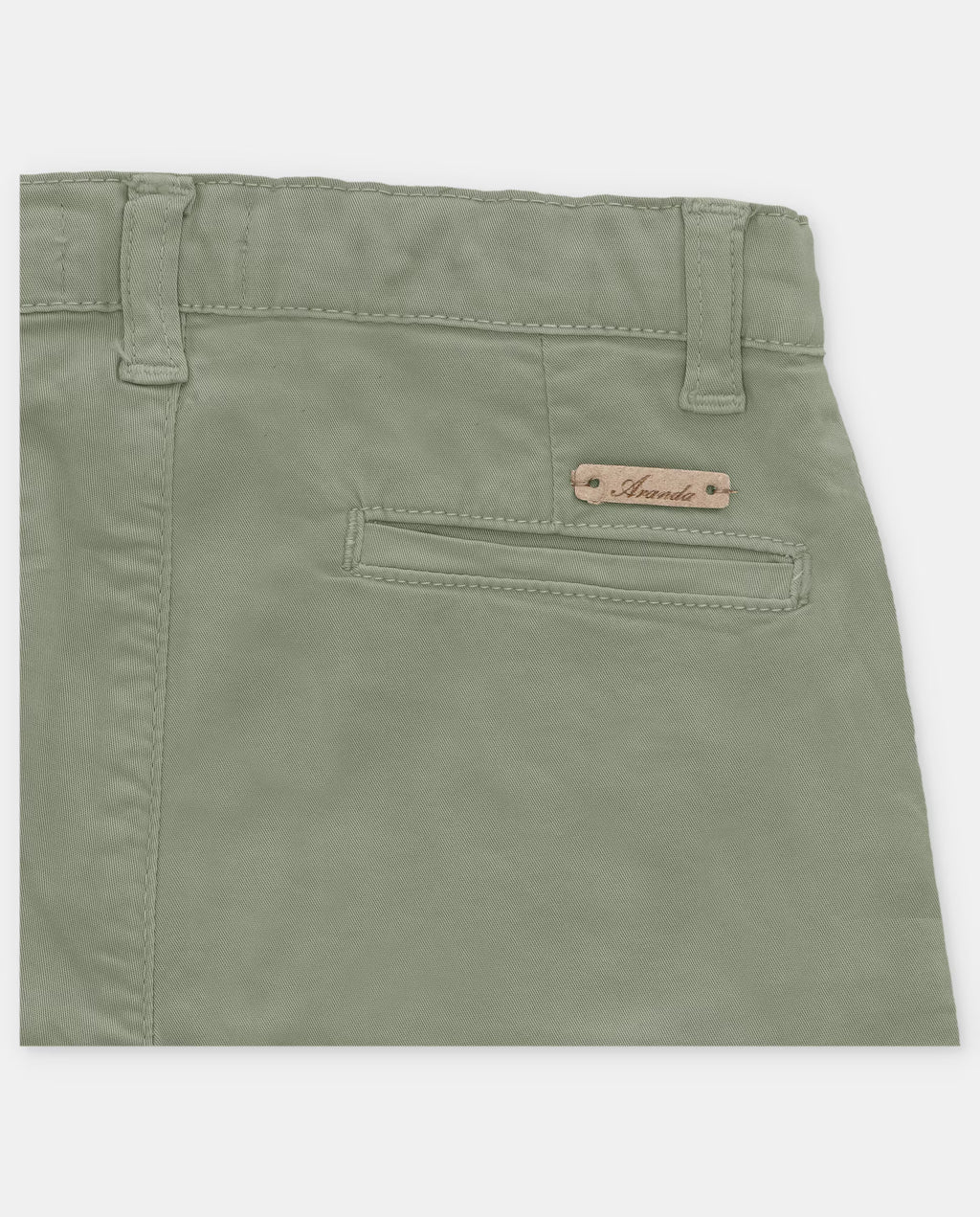 Pantalon Chino Sarga Khaki Coleccion Caravia