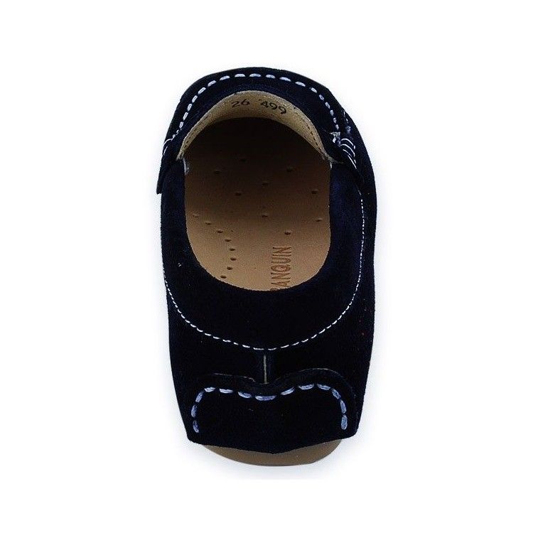 Mocasin Gamuza Marino